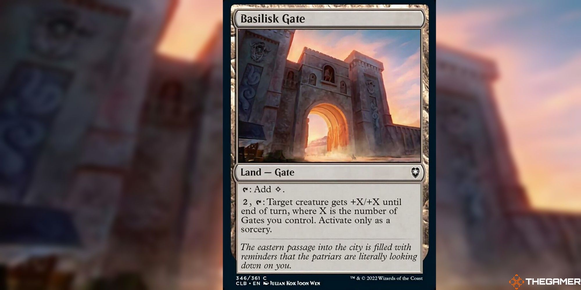 mtg basilisk gate full card and art background