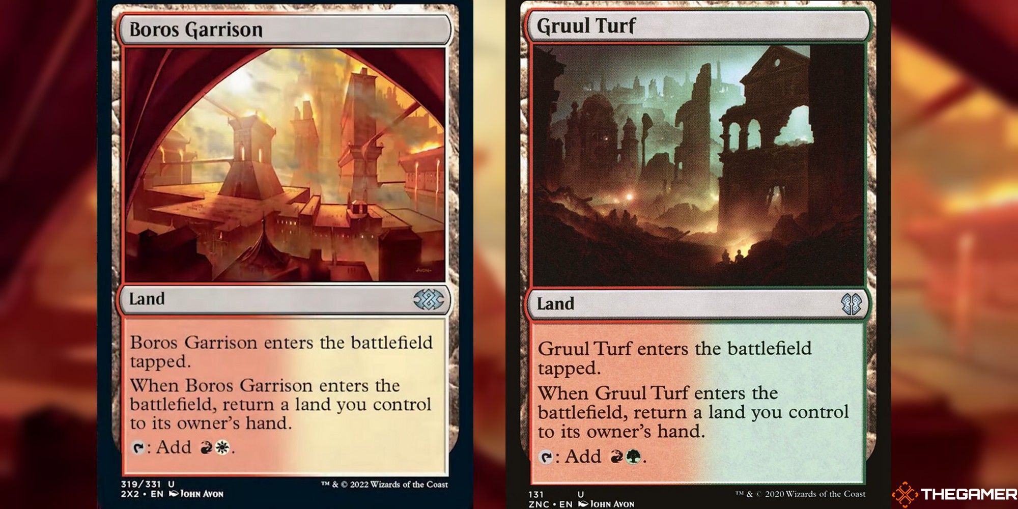 mtg boros garrison and gruul turf