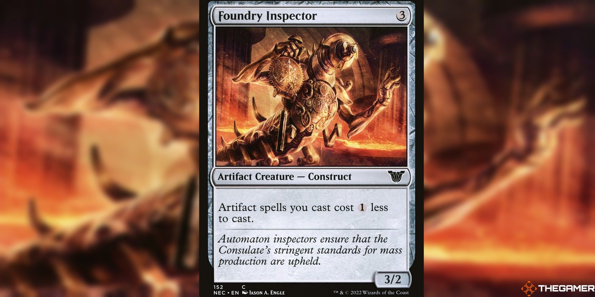 mtg foundry inspector full card and art background