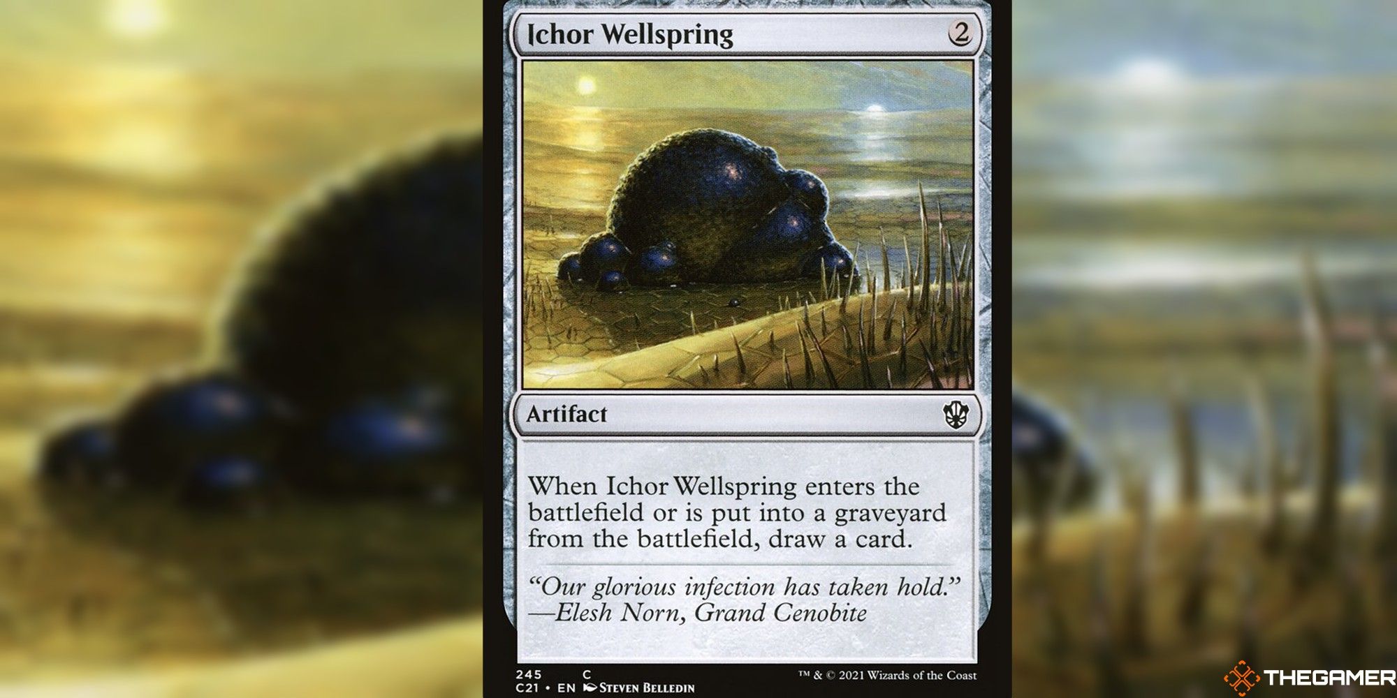 mtg ichor wellspring card art and text