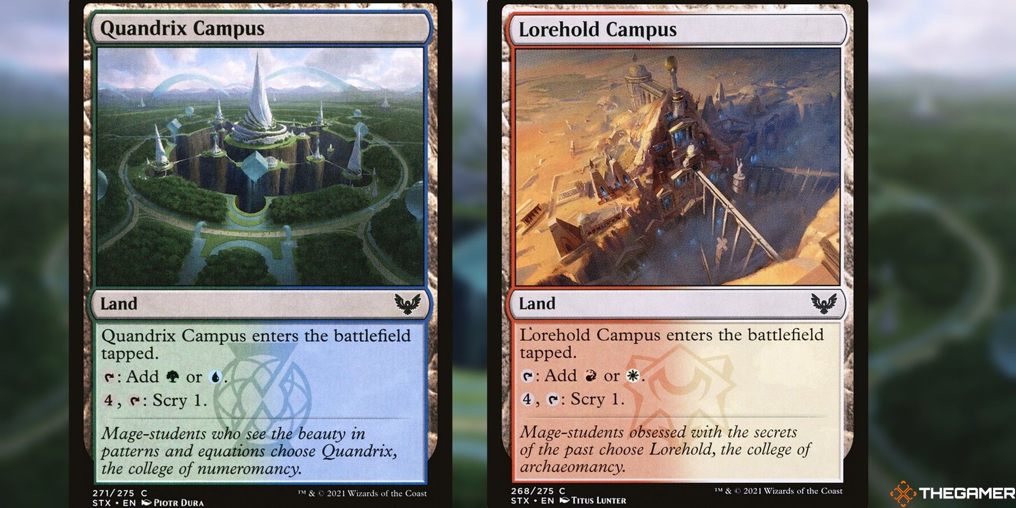 mtg quandrix and lorehold campus