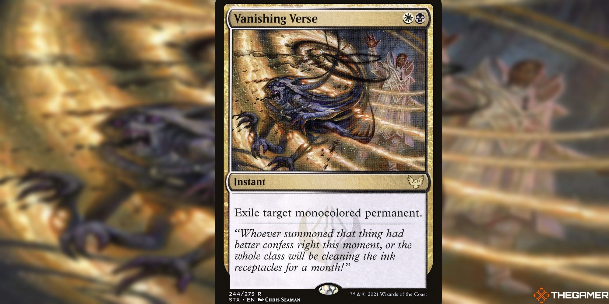 mtg vanishing verse full card and art background