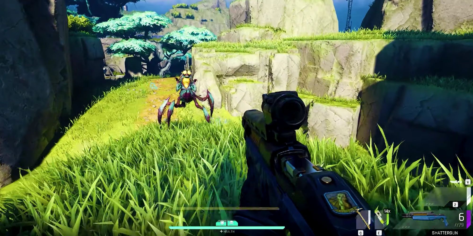 The Cycle: Frontier - Prospector Using The Shattergun To Fend Off Aliens