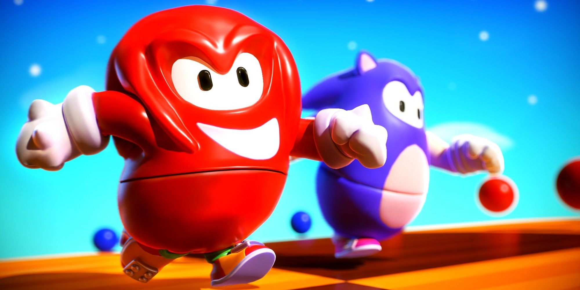 sonic knuckles fall guys