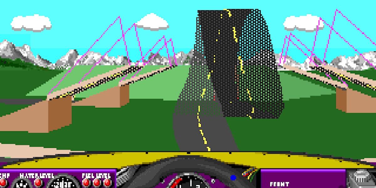 stunts video game driving first person