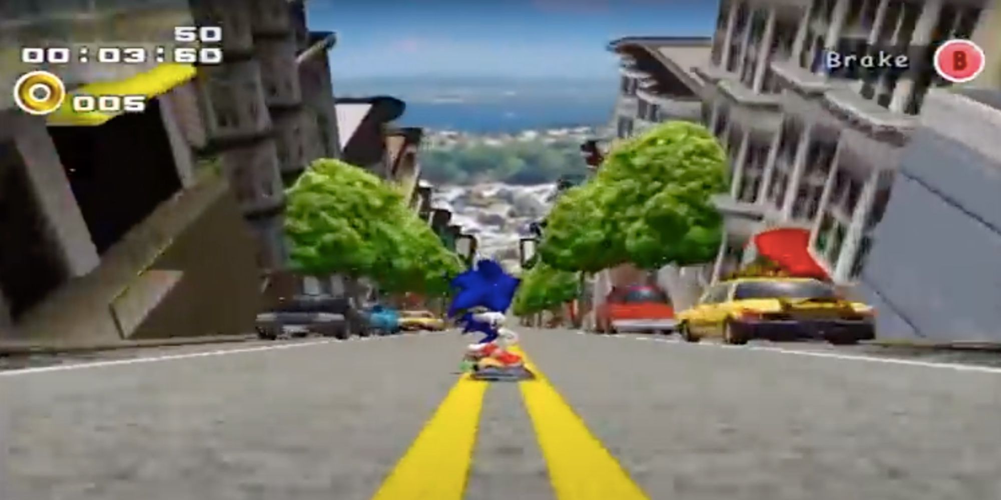 the city escape stage from sonic adventure 2