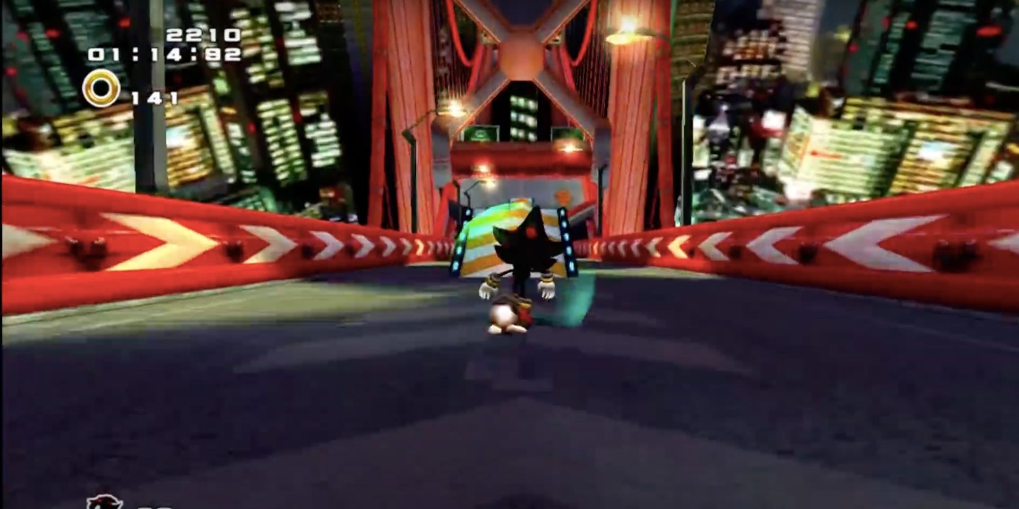 the radical highway stage in sonic adventure 2