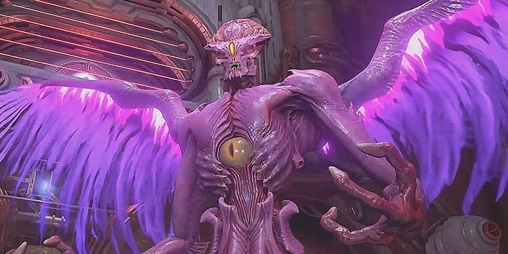 Samur Maykr in his Transfigured state in Doom Eternal