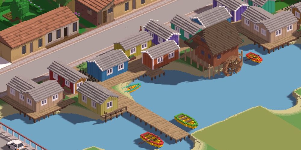 housing with dock