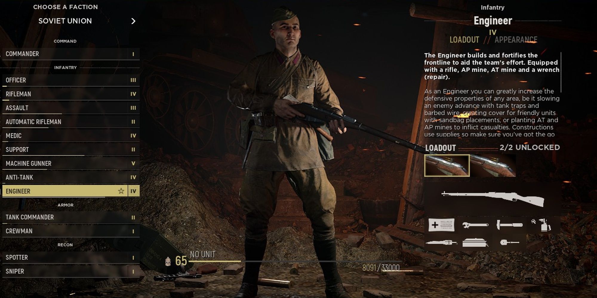 Hell Let Loose: The Soviet Union Engineer Class