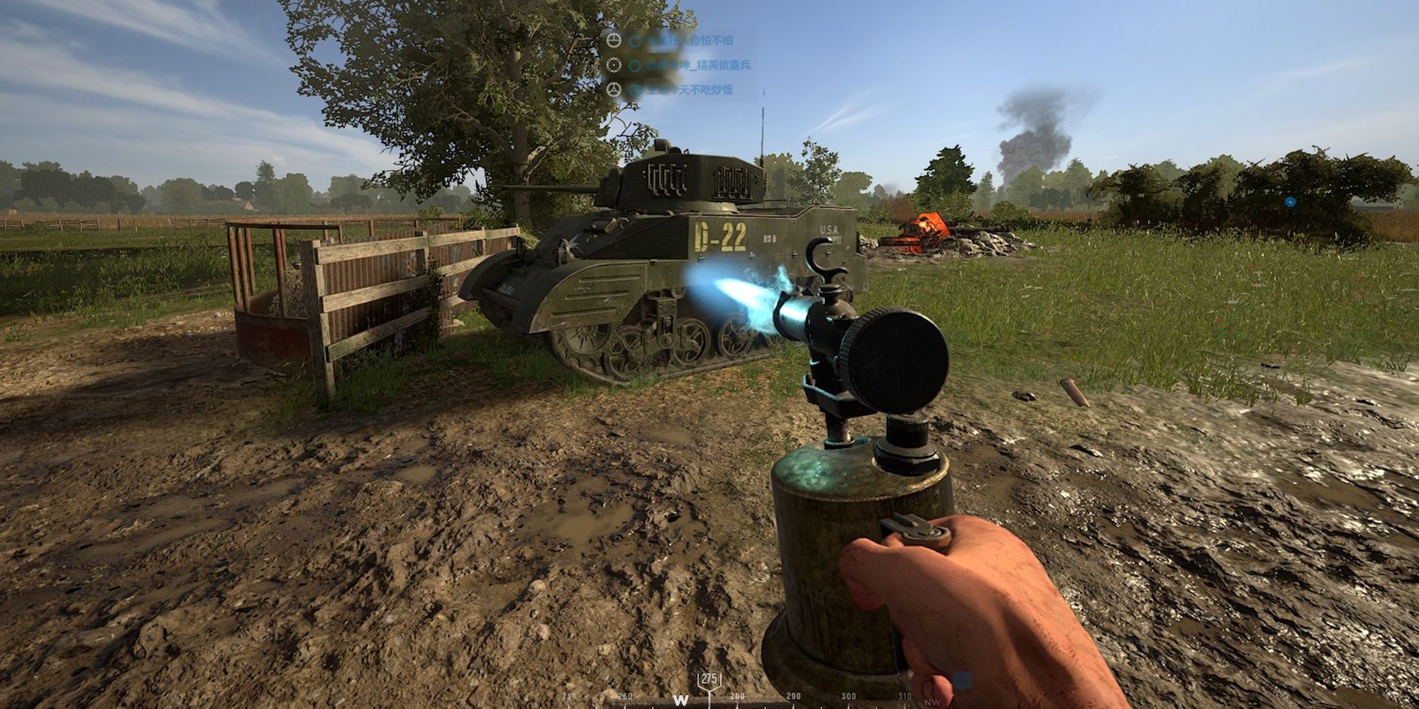 Hell Let Loose: Engineer Repairing A Tank