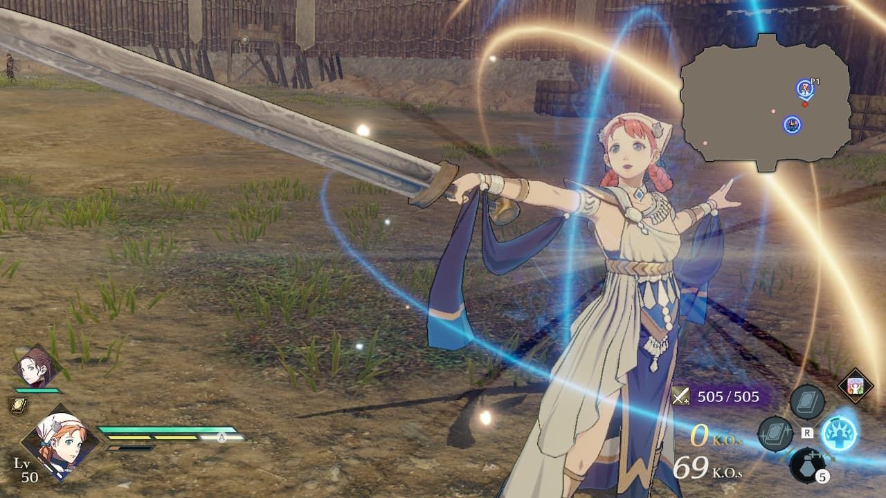 Annette As A Dancer Unit On The Battlefield 