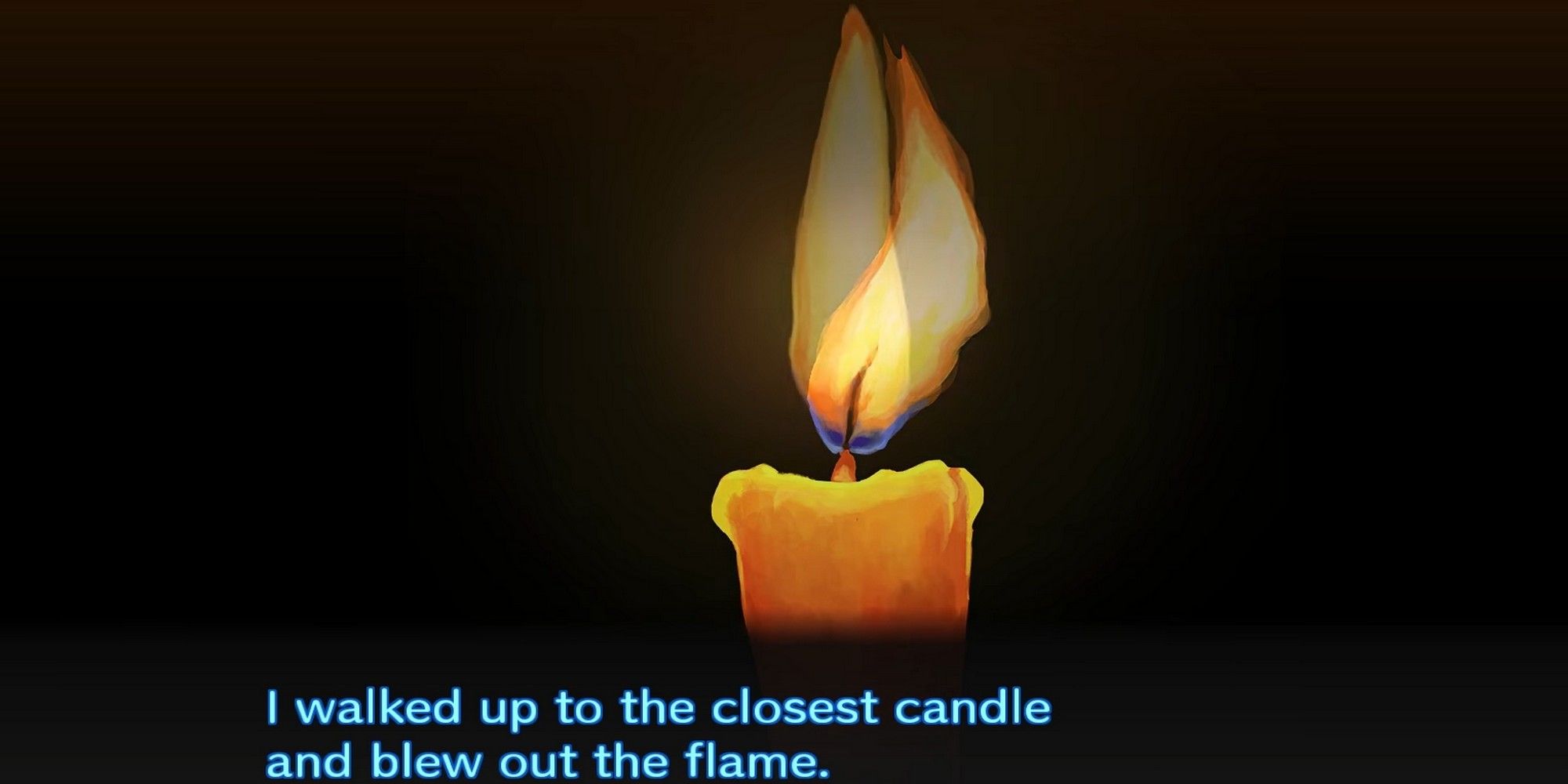 2danganronpa v3 candle darkness dark scary alone seance trial