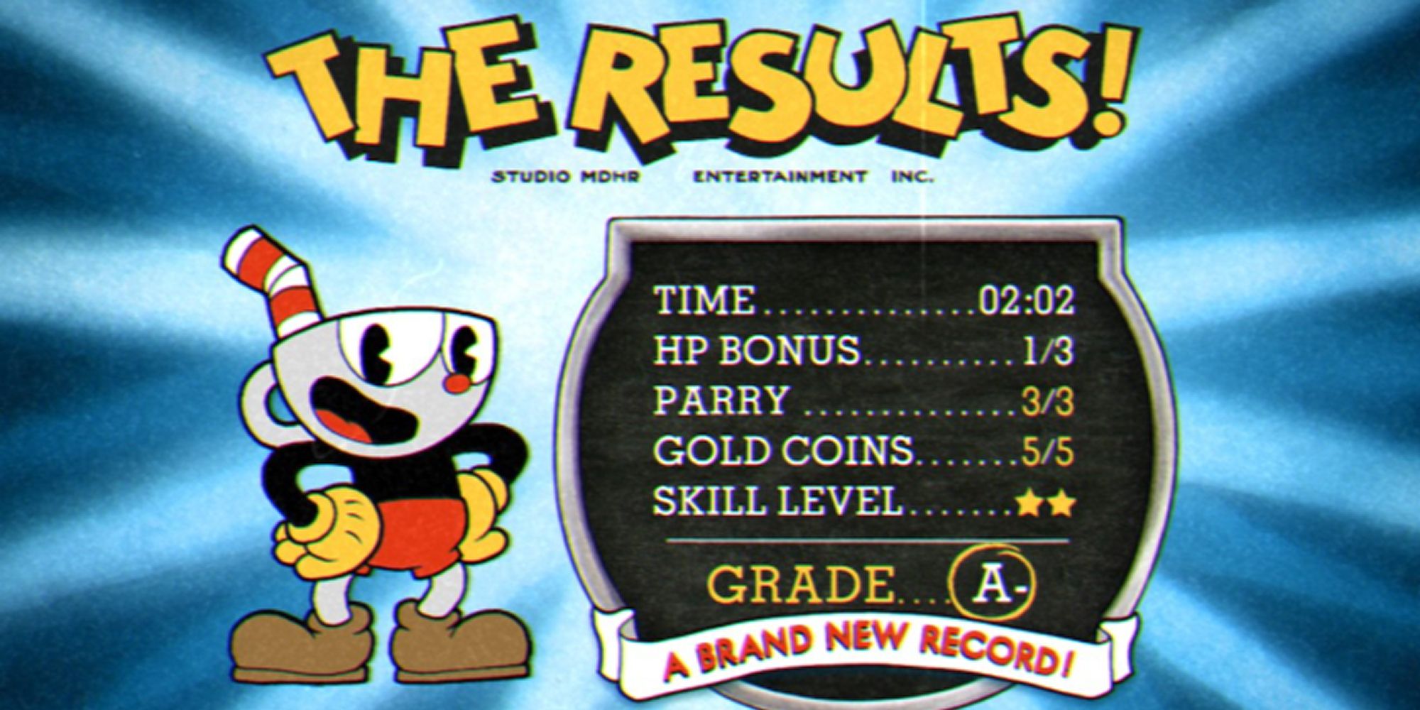 A-rank on results screen