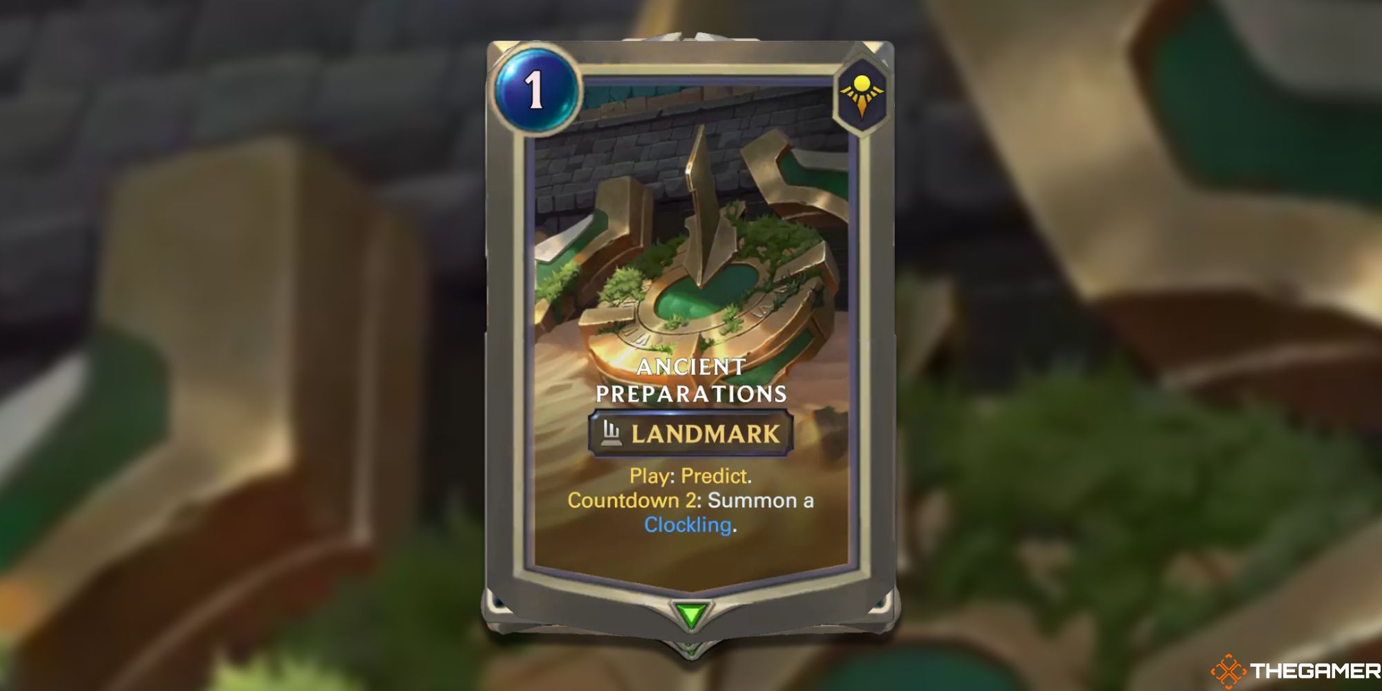 Ancient Preparations Legends or Runeterra