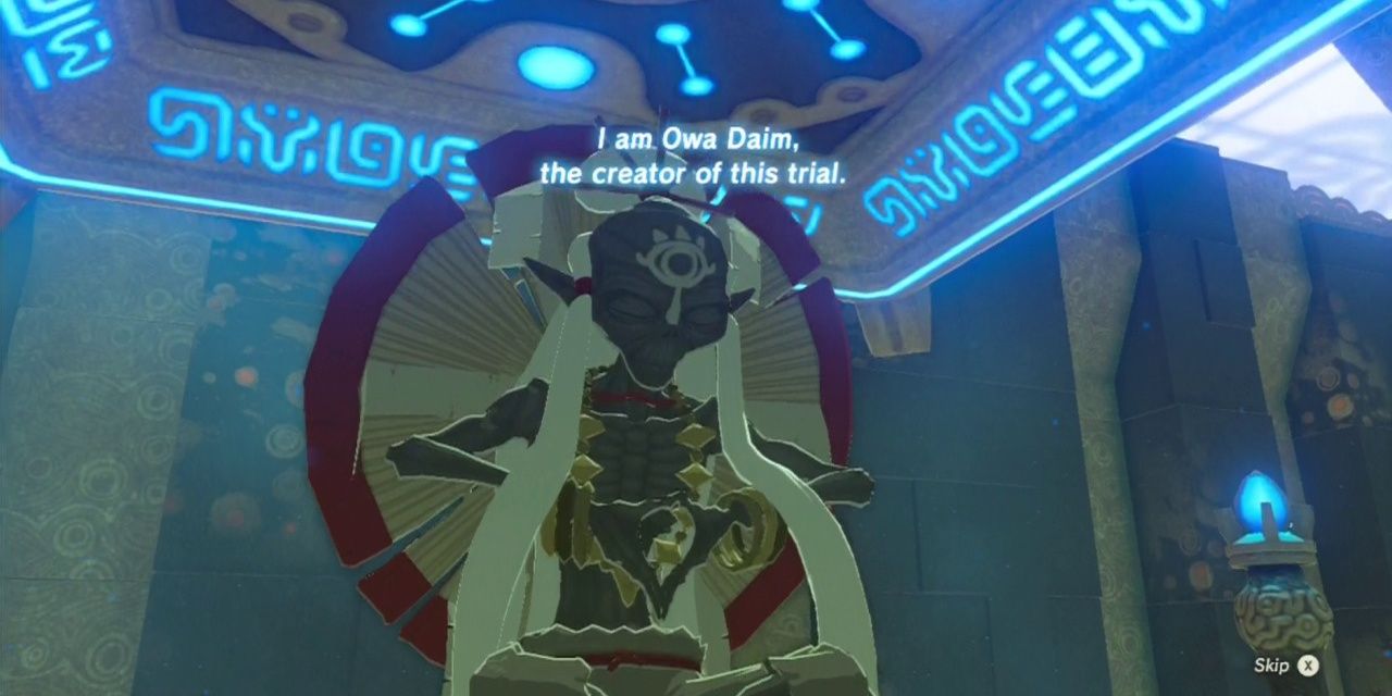 BOTW Shrine Monk Owa Daim
