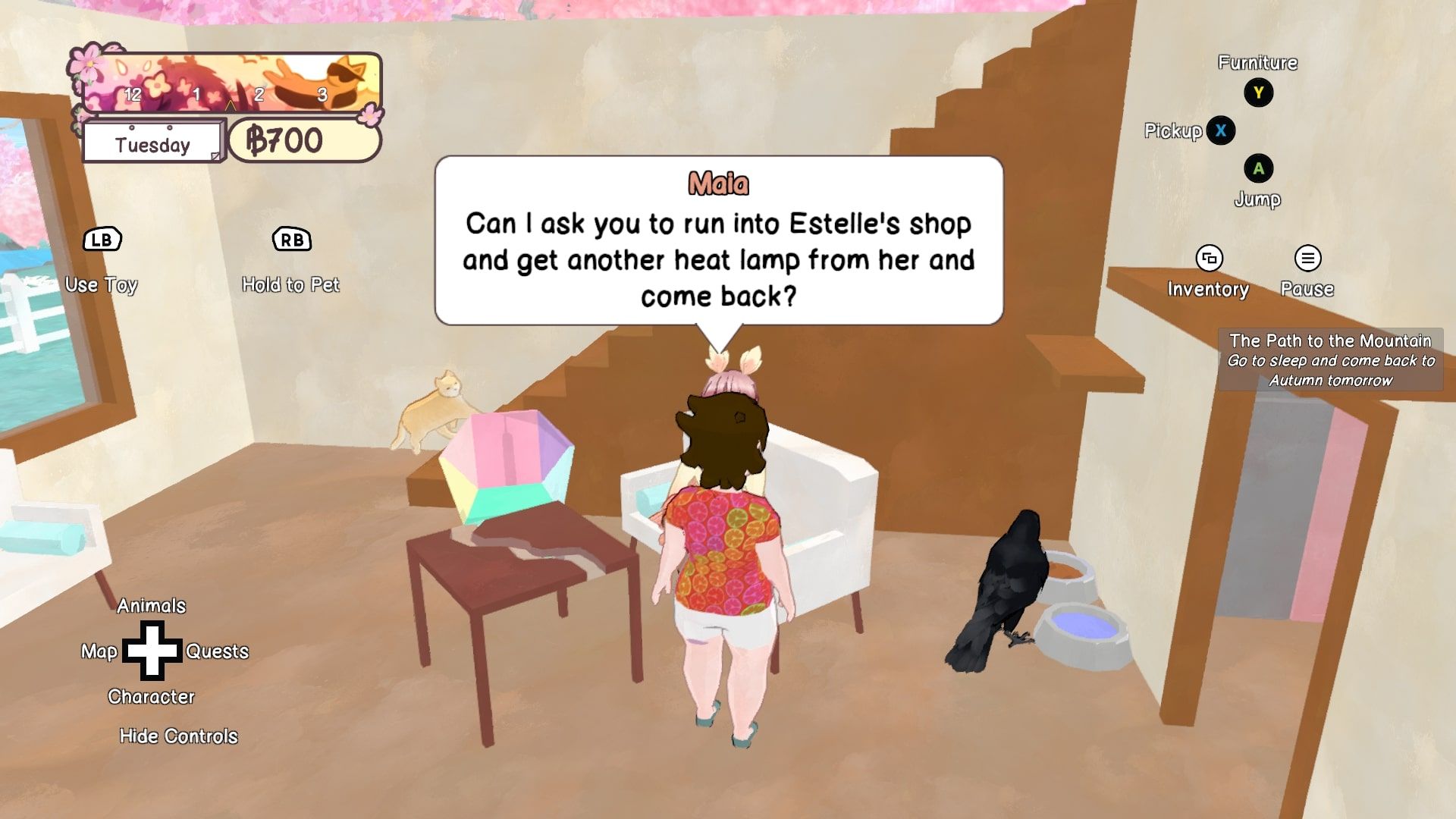 Calico Heatlamp Estelle Quest