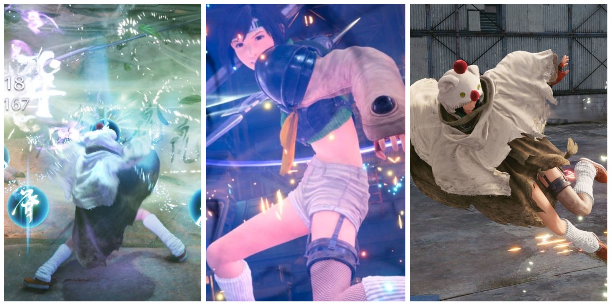 Yuffie Weapon Abilities In Final Fantasy 7 Remake