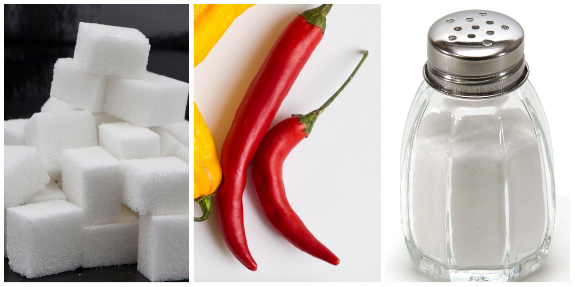 Picture for Best Flavor Battle for X Splatfest Themes We Want to See in Splatoon 3 featuring sugar cubes, peppers, and a salt shaker