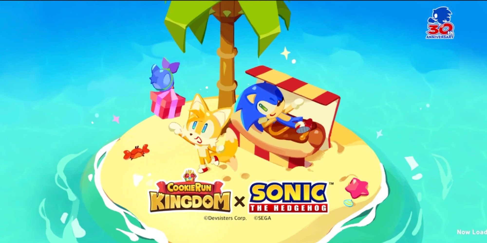 Cookie Run x Sonic event loading screen