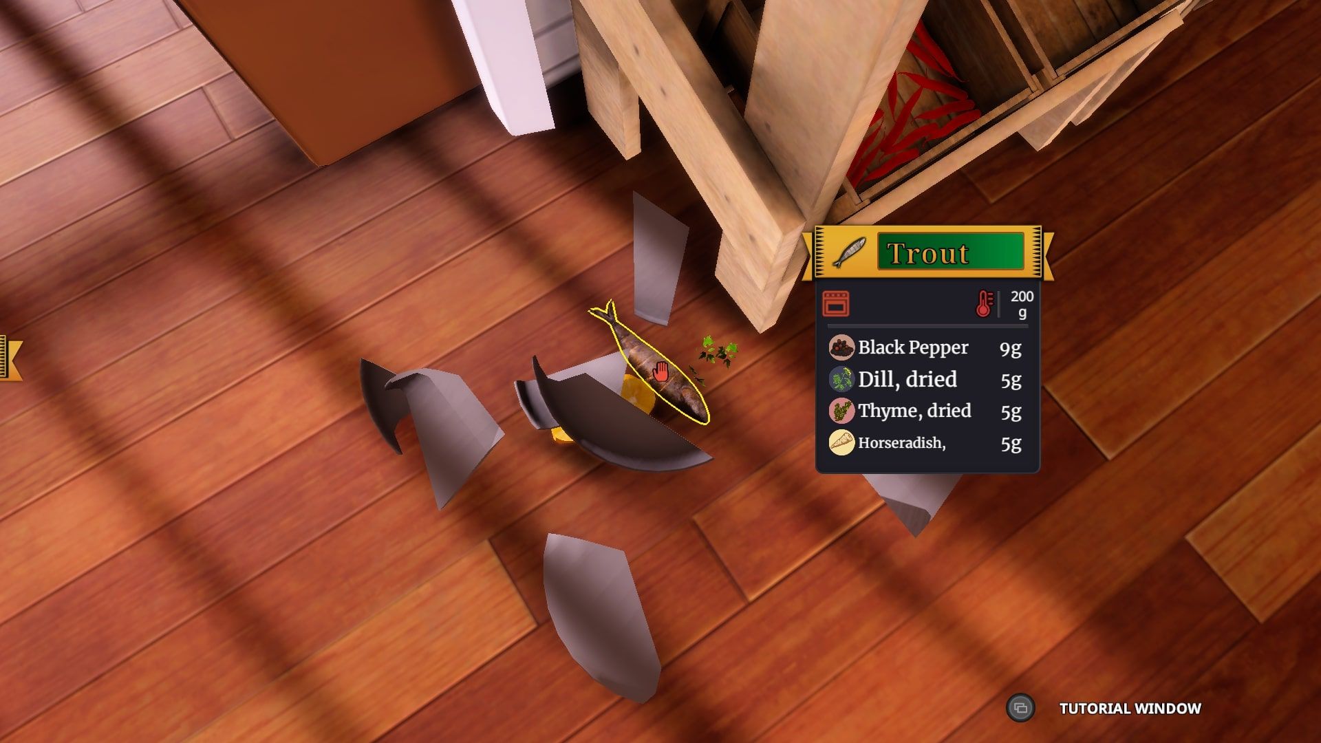 Cooking Simulator Ground Trout