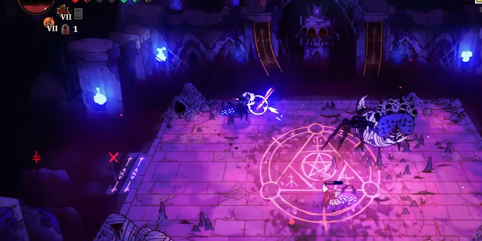 Cult Of The Lamb - Focolar Right After It Uses Charge Attack