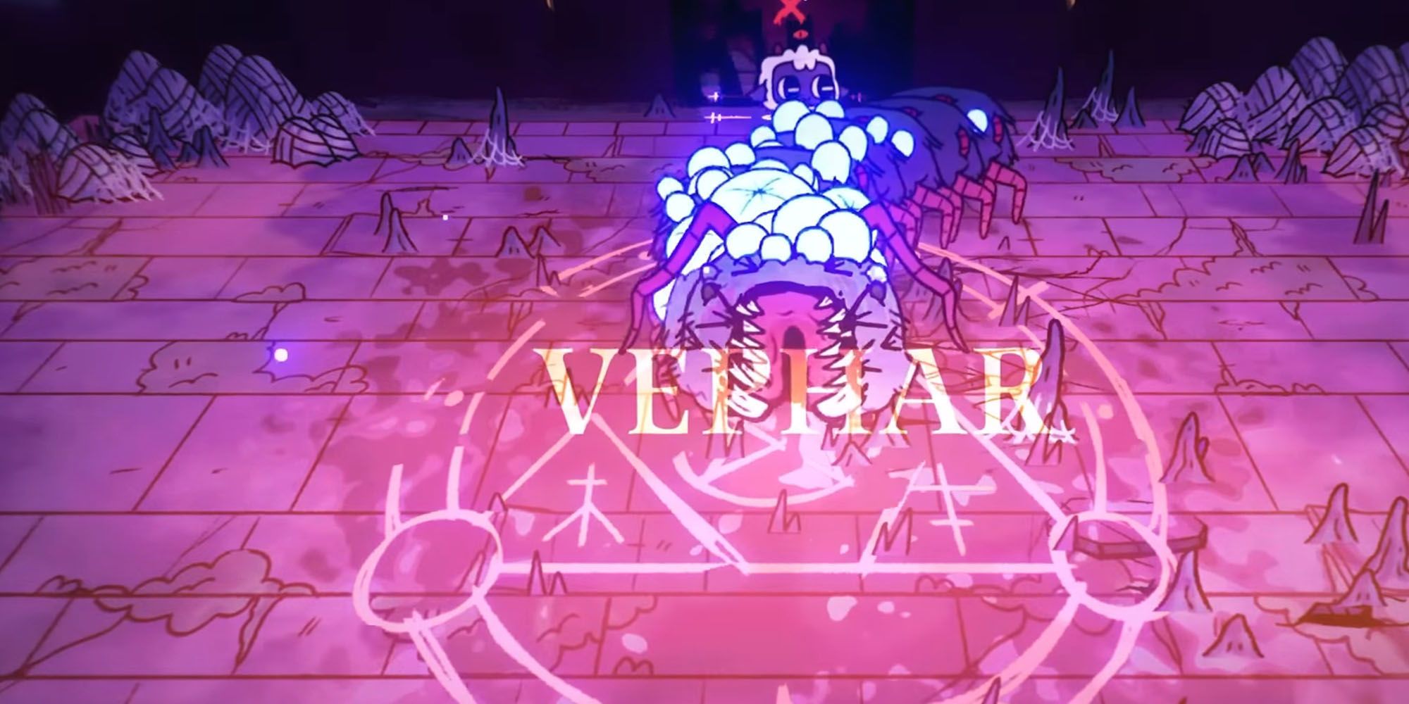 Cult Of The Lamb - Vephar Title Card