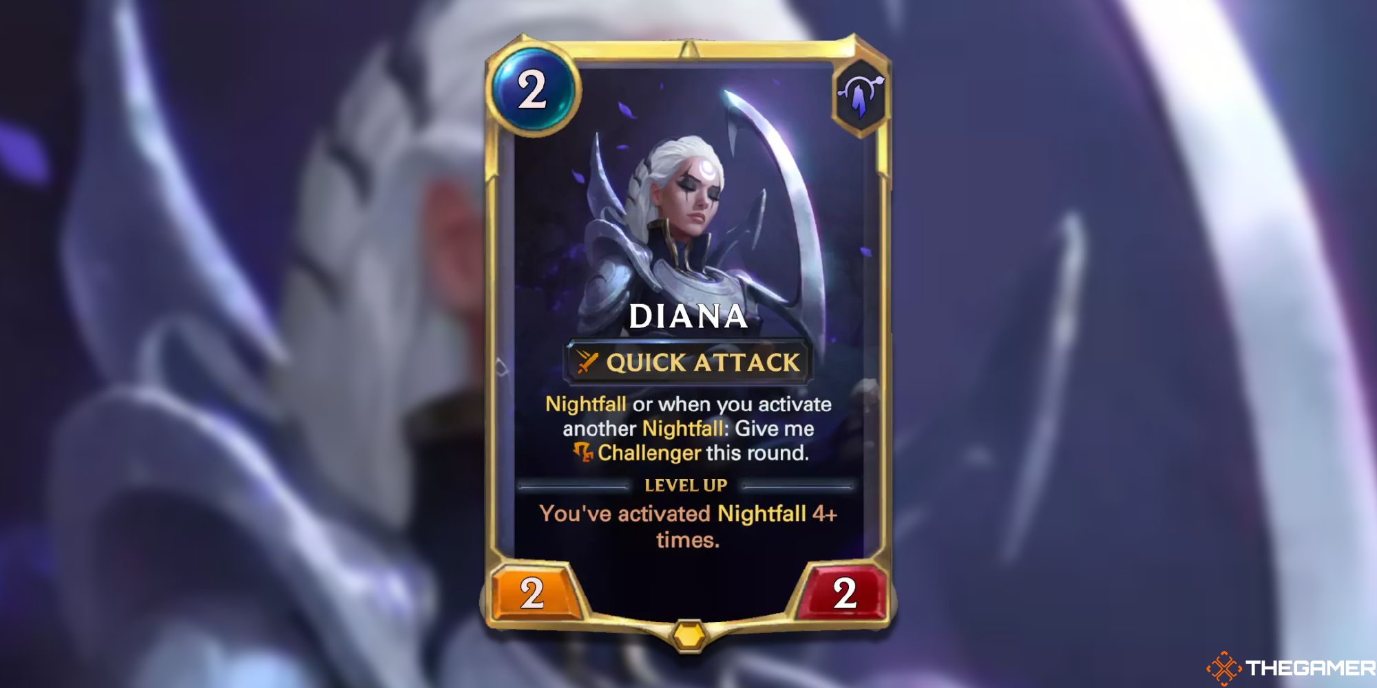 Legends of Runeterra Diana rank one card