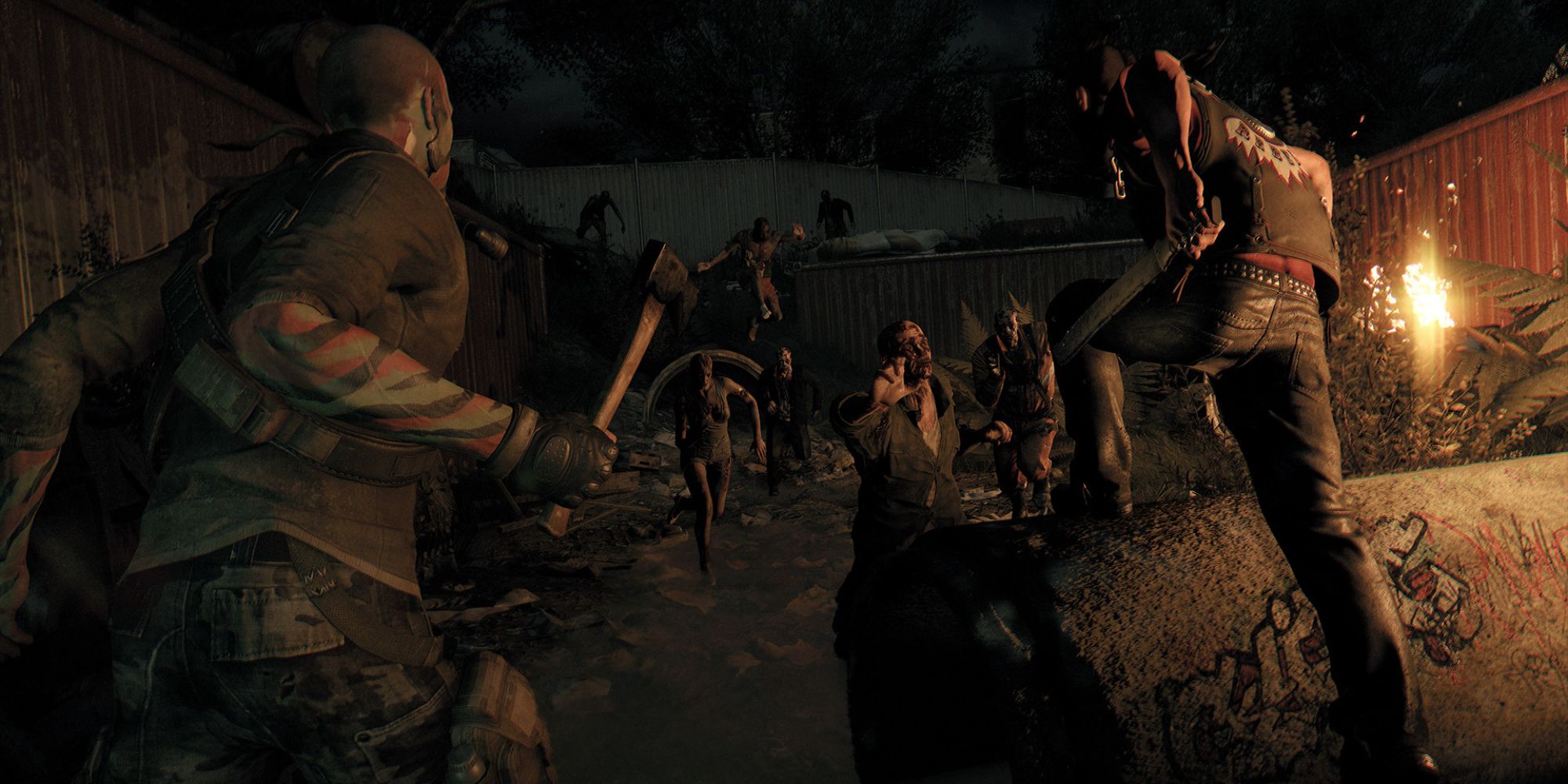 Dying Light Screenshot Of Undead Attack
