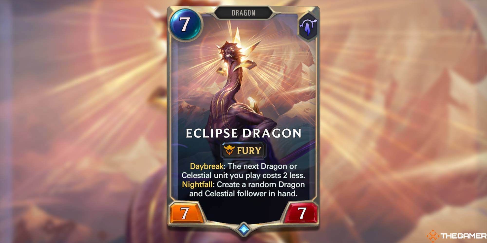 Eclipse Dragon Legends of Runeterra 