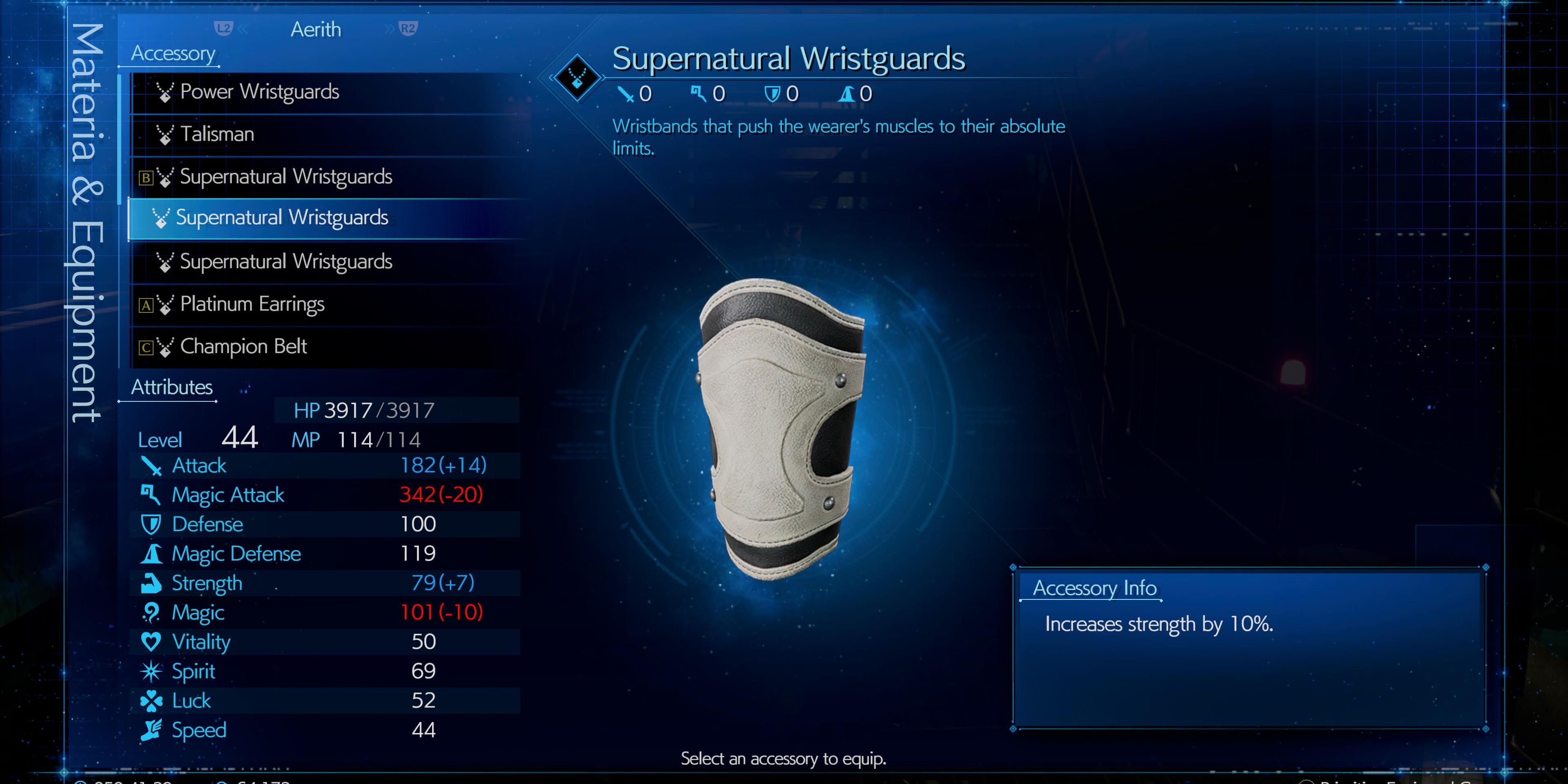 supernatural wristguards ff7 remake