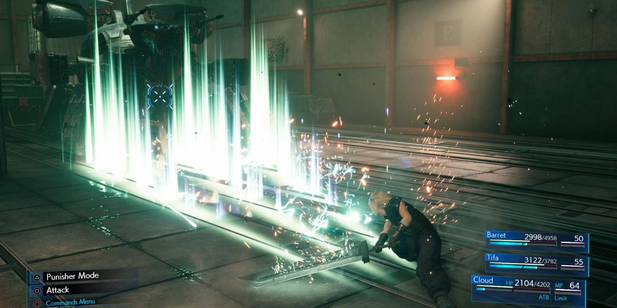 Final Fantasy VII Remake Blade Burst Ability