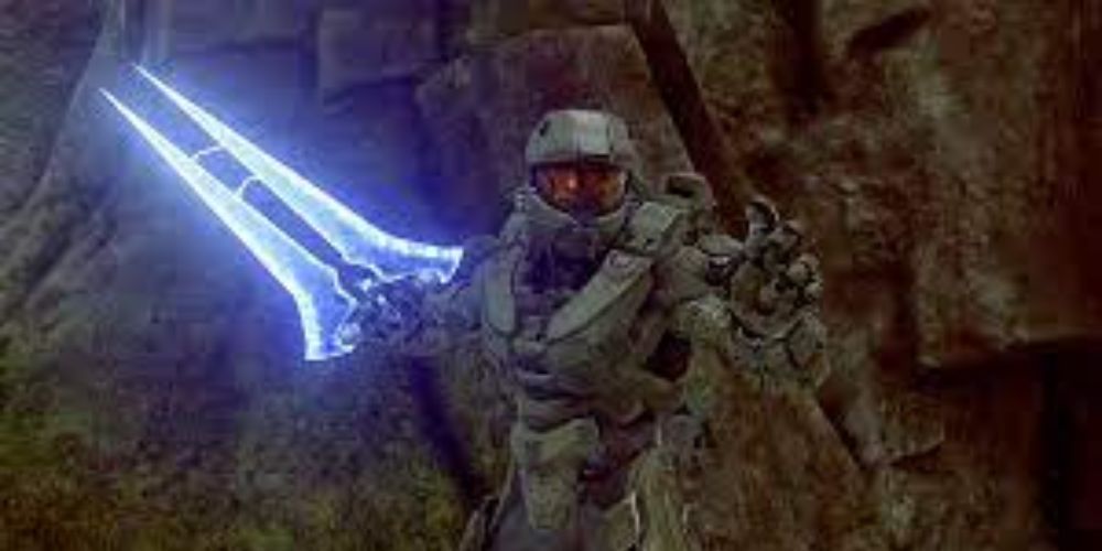 Halo Master Chief with Energy Sword
