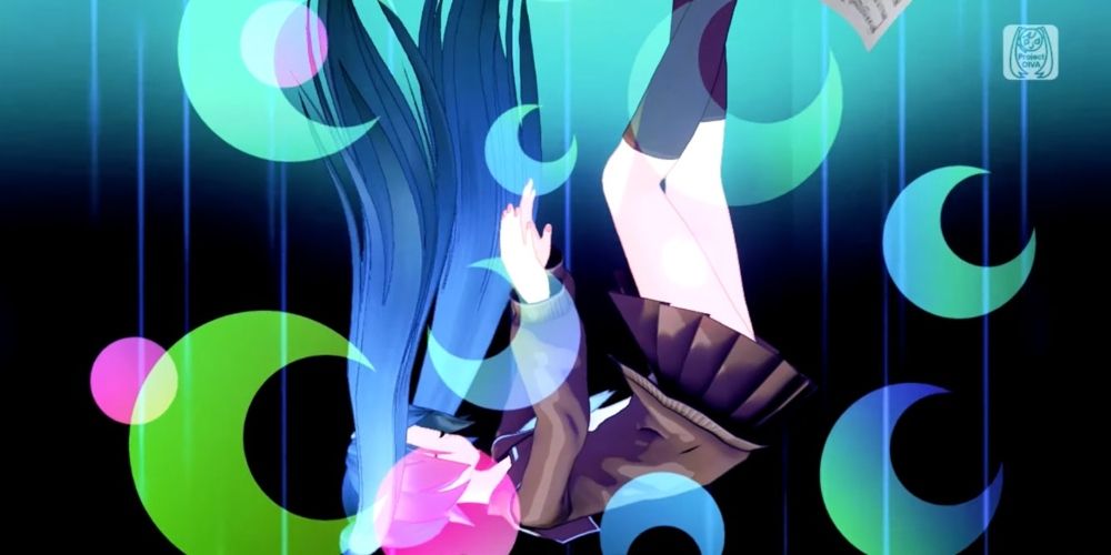 Hatsune Miku Falling in Rolling Girl by wowaka in Project Diva Megamix