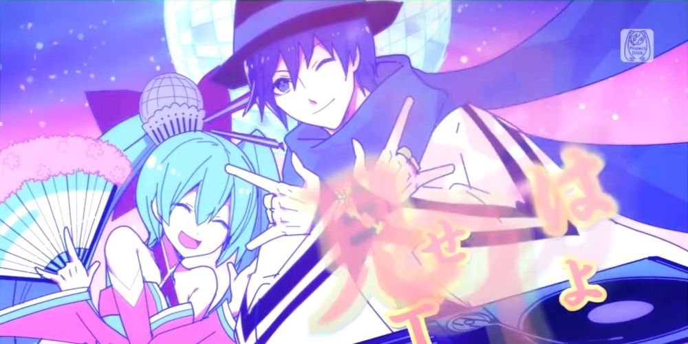 KAITO and Hatsune Miku in Ooedo Julia Night by Mitchie M in Project Diva Megamix