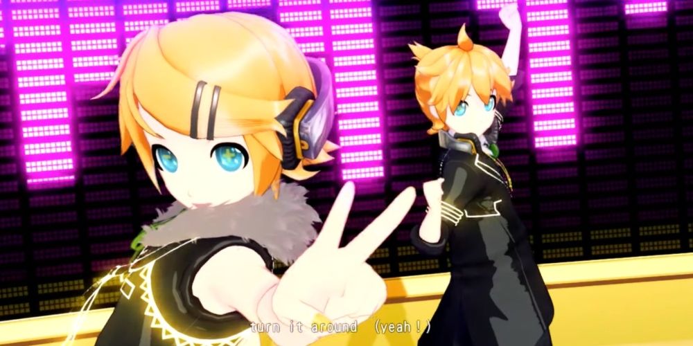 Kagamine Rin and Len in Remote Controller by JesusP in Project Diva Megamix