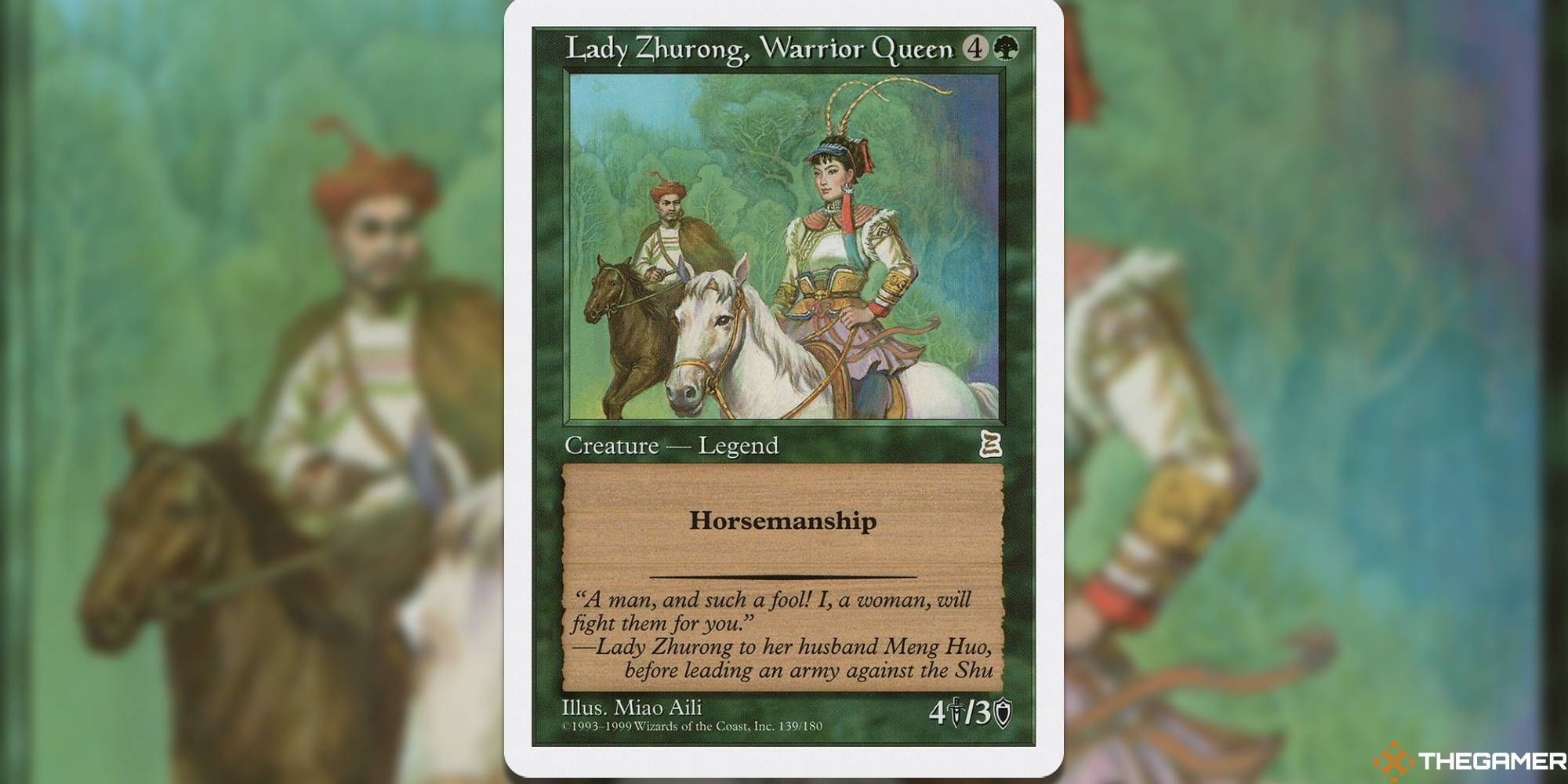 Lady Zhurong, Warrior Queen