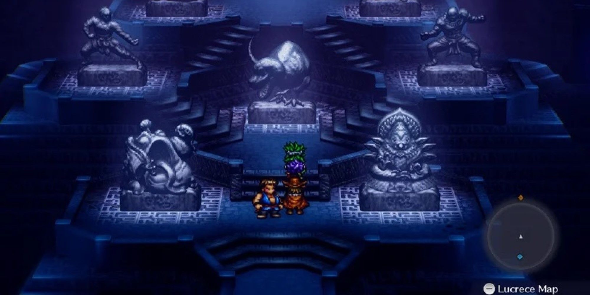 Live a live archon roost boss statues
