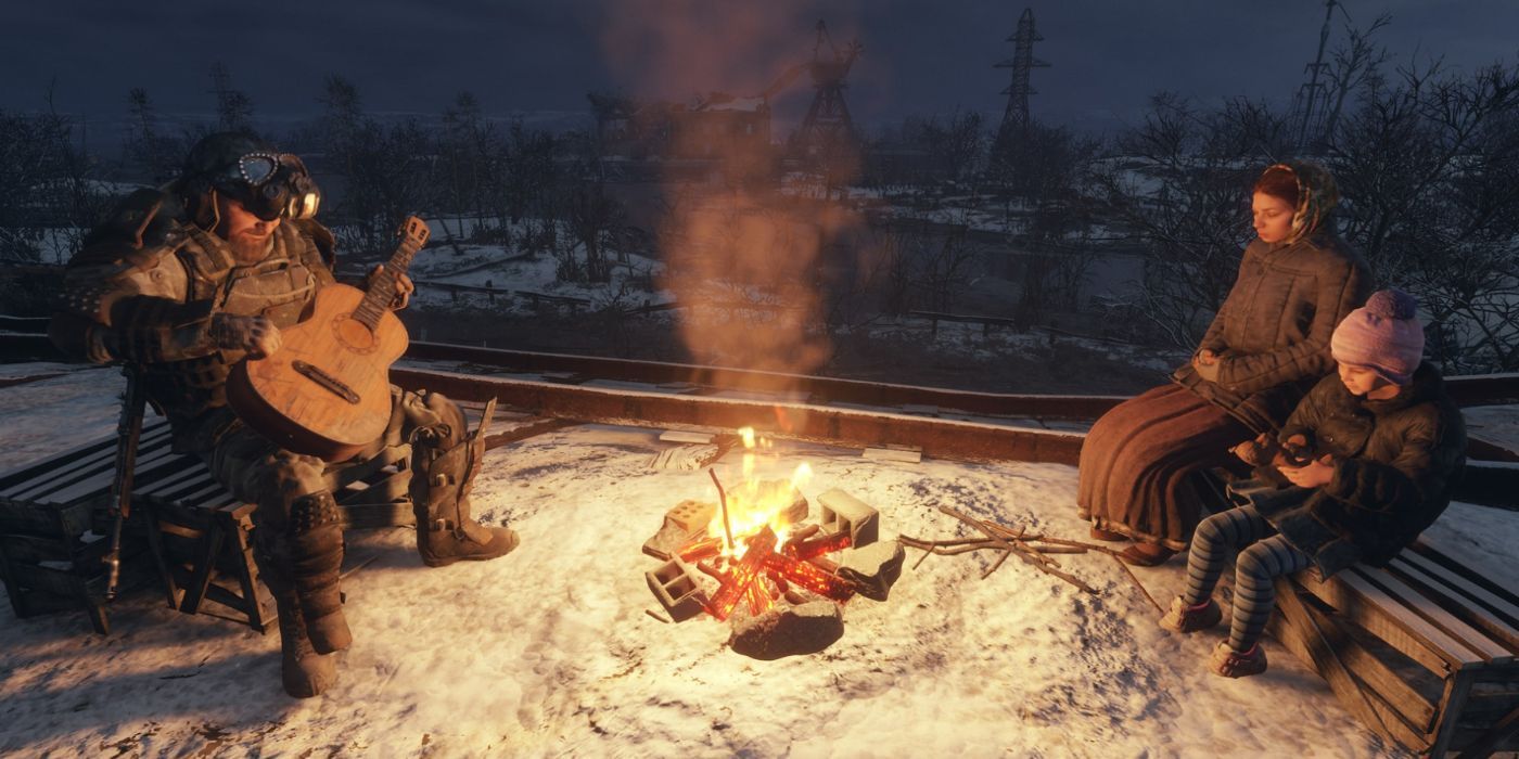 Metro Exodus Trying to keep things cheerful