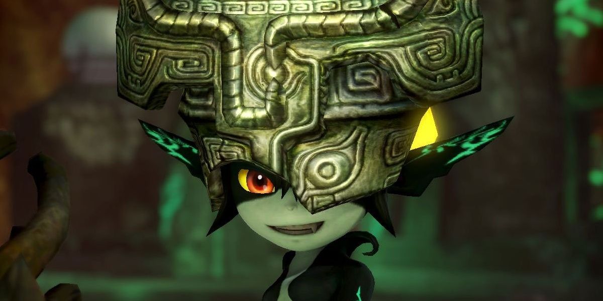 A close-up of Midna in her Imp Form in Twilight Princess.