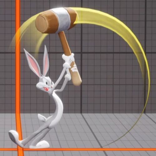 MultiVersus, Bugs Bunny, Neutral Attack
