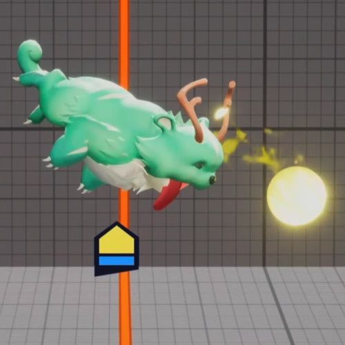MultiVersus, Reindog, Aerial Fireball