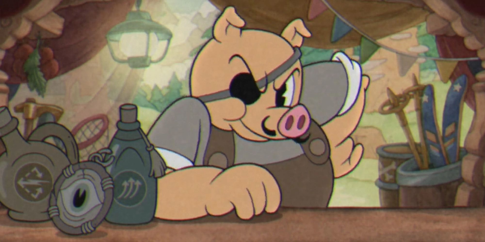 Porkrind, the pig merchant.