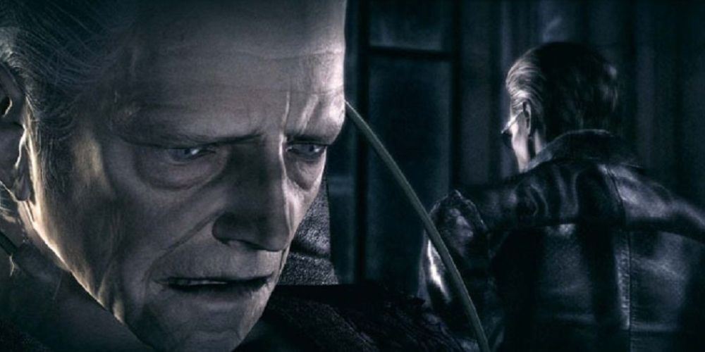 Resident Evil 5 Screenshot Of Wesker And Spencer