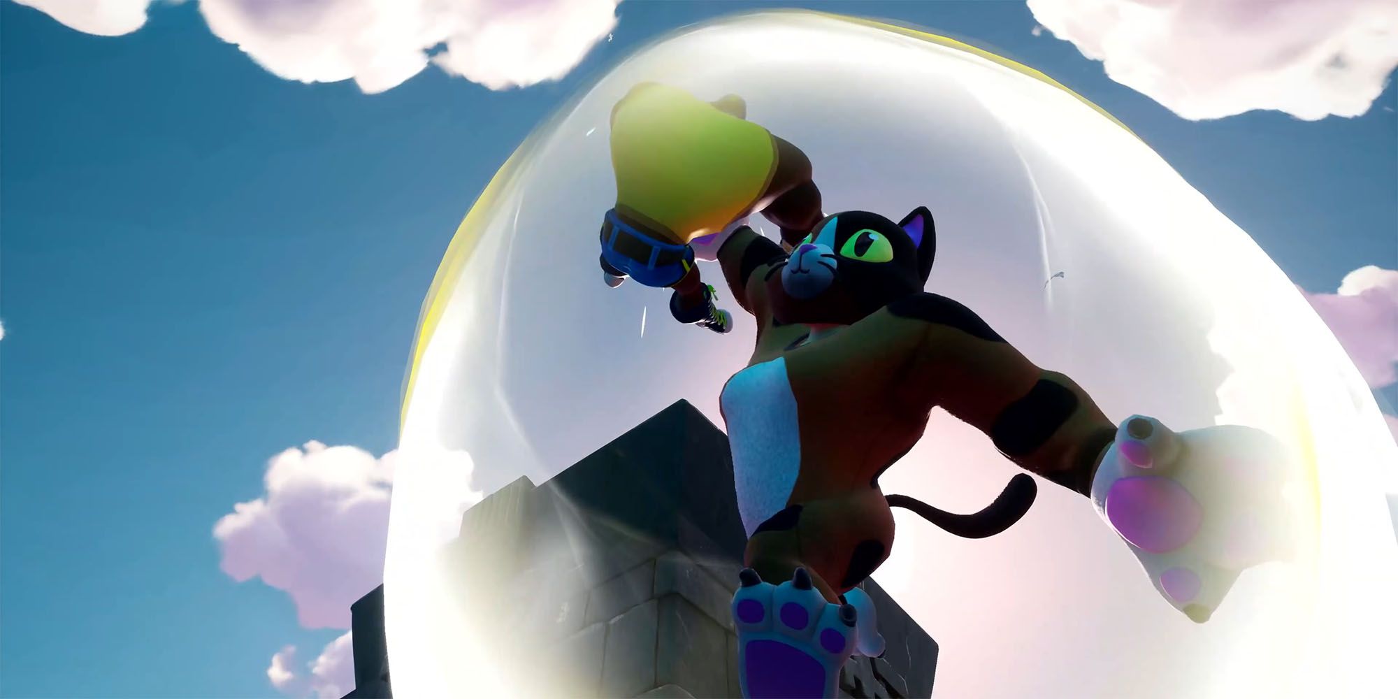Rumbleverse - Chokeslamming An Enemy Off Of Old Abseil In Game Trailer