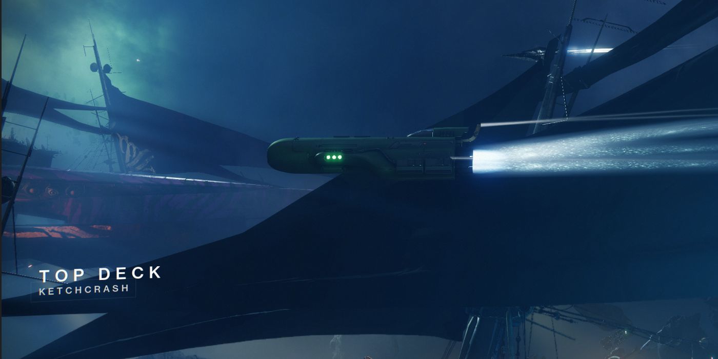 A screenshot of the opening visual for Destiny 2 Season 18 Ketchcrash. 