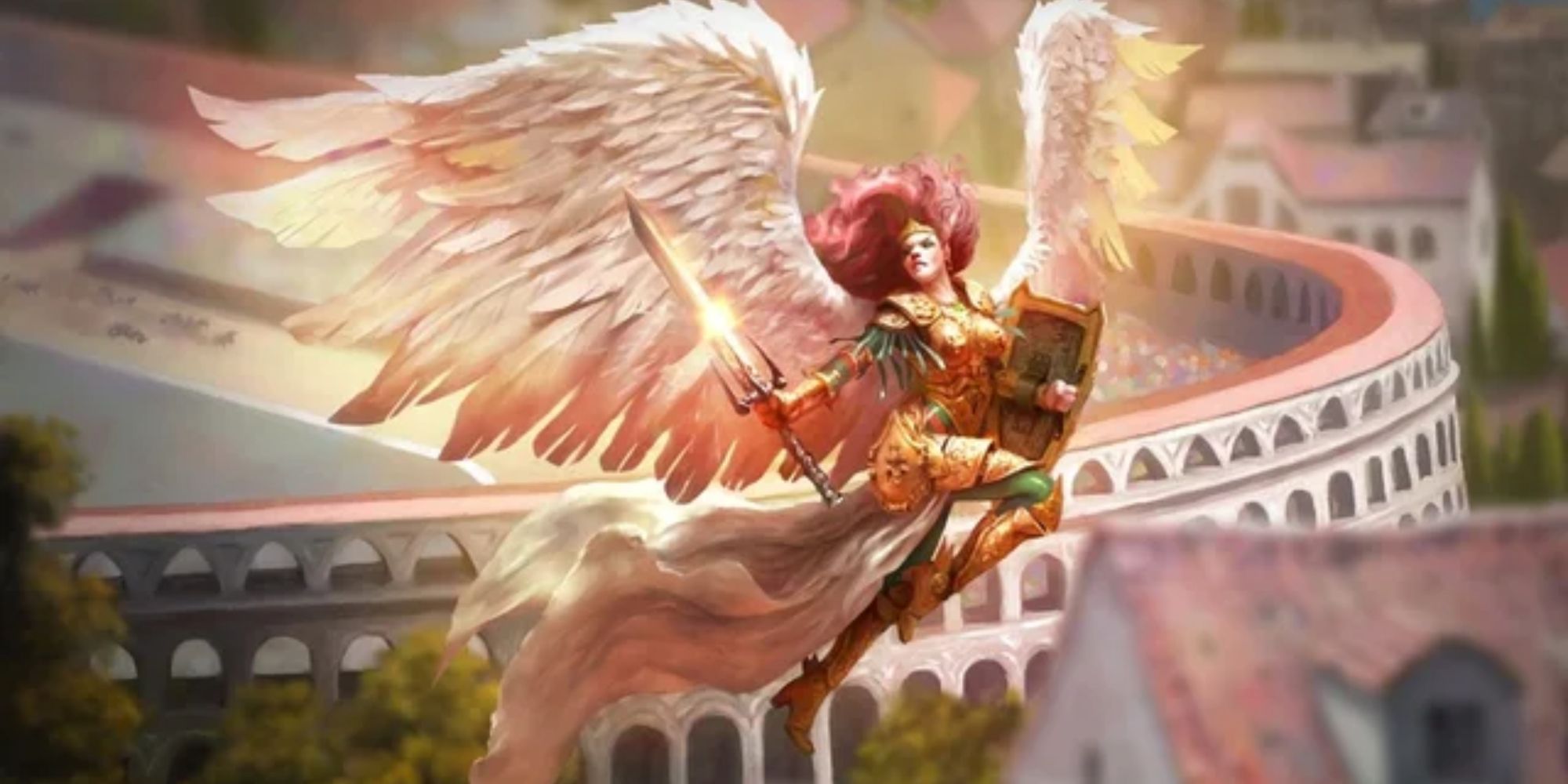 Segovian Angel by Simon Dominic MTG