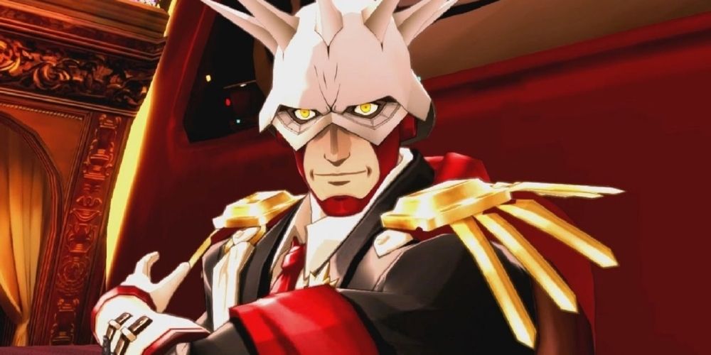Shido Shadow Boss First Phase In Persona 5 Royal