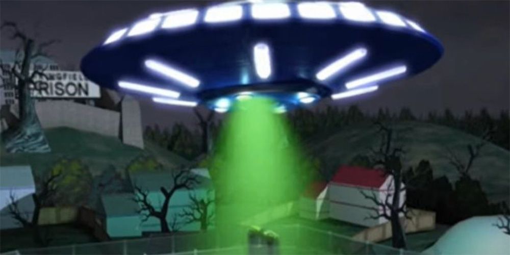 Simpsons Hit And Run Spaceship