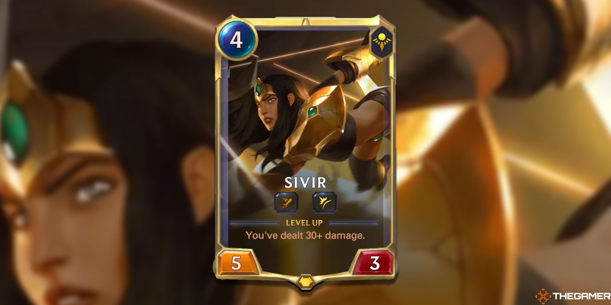Legends of Runeterra Sivir rank one card 